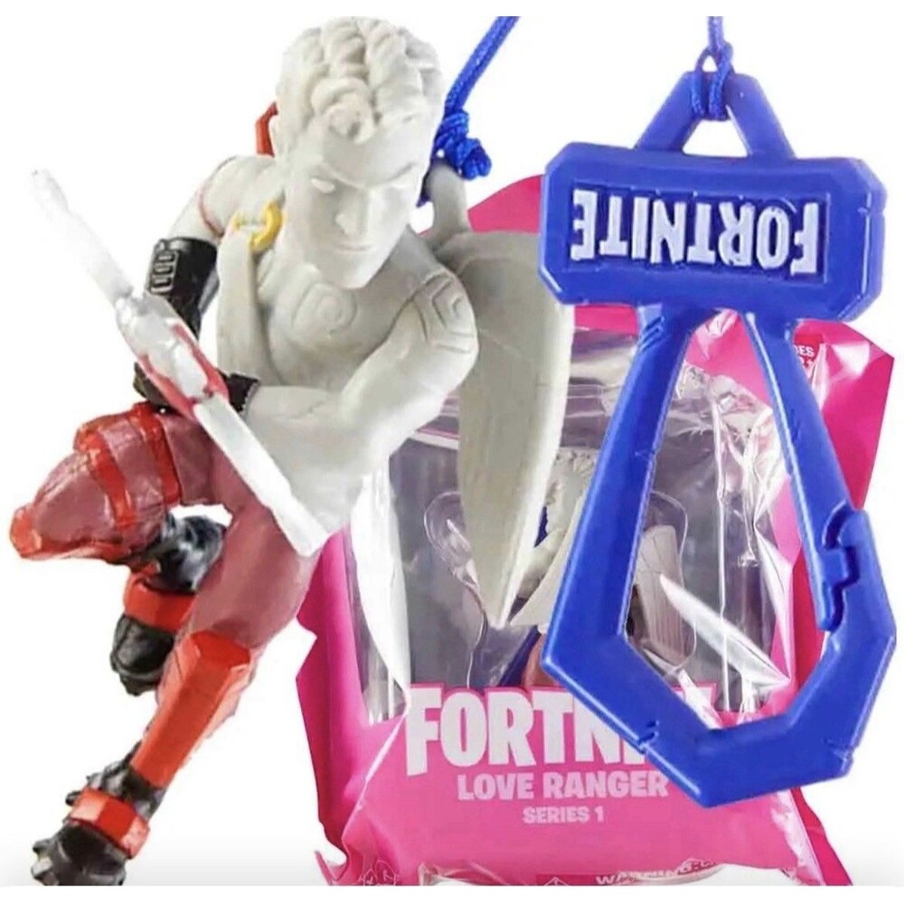 Fortnite LOVE RANGER Series 1 Bag Clip Keychain Collectible Figure by Epic Games